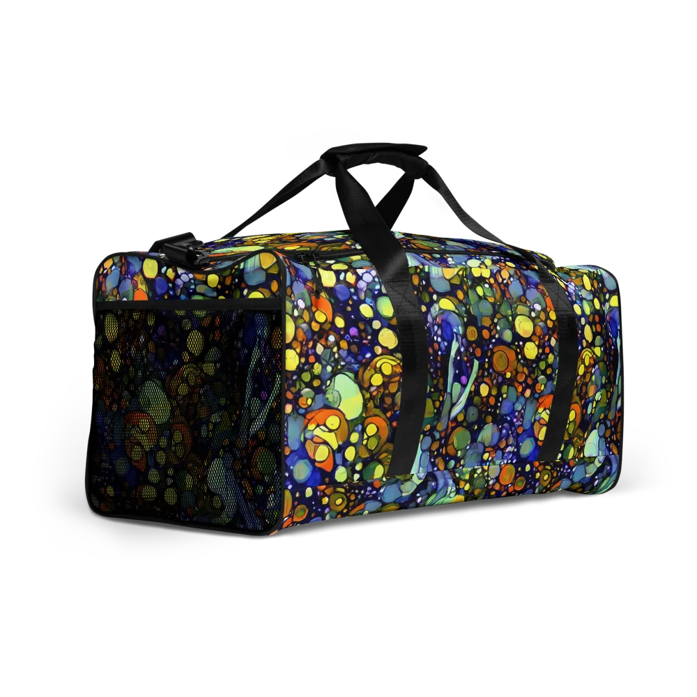 Indigo Carnival on Duffle Bag — Right Front