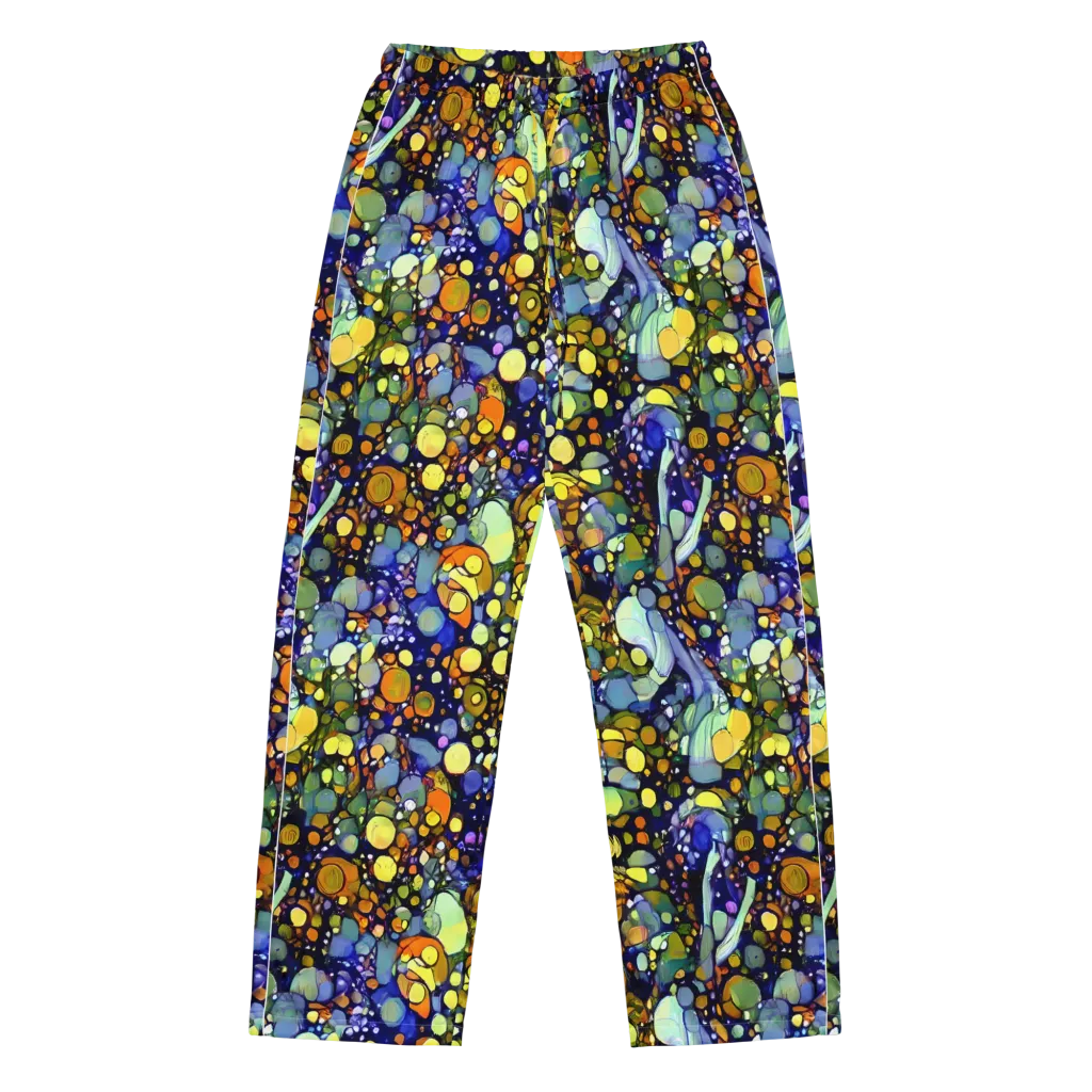 Indigo Carnival on Women's Pajama Pants — Front