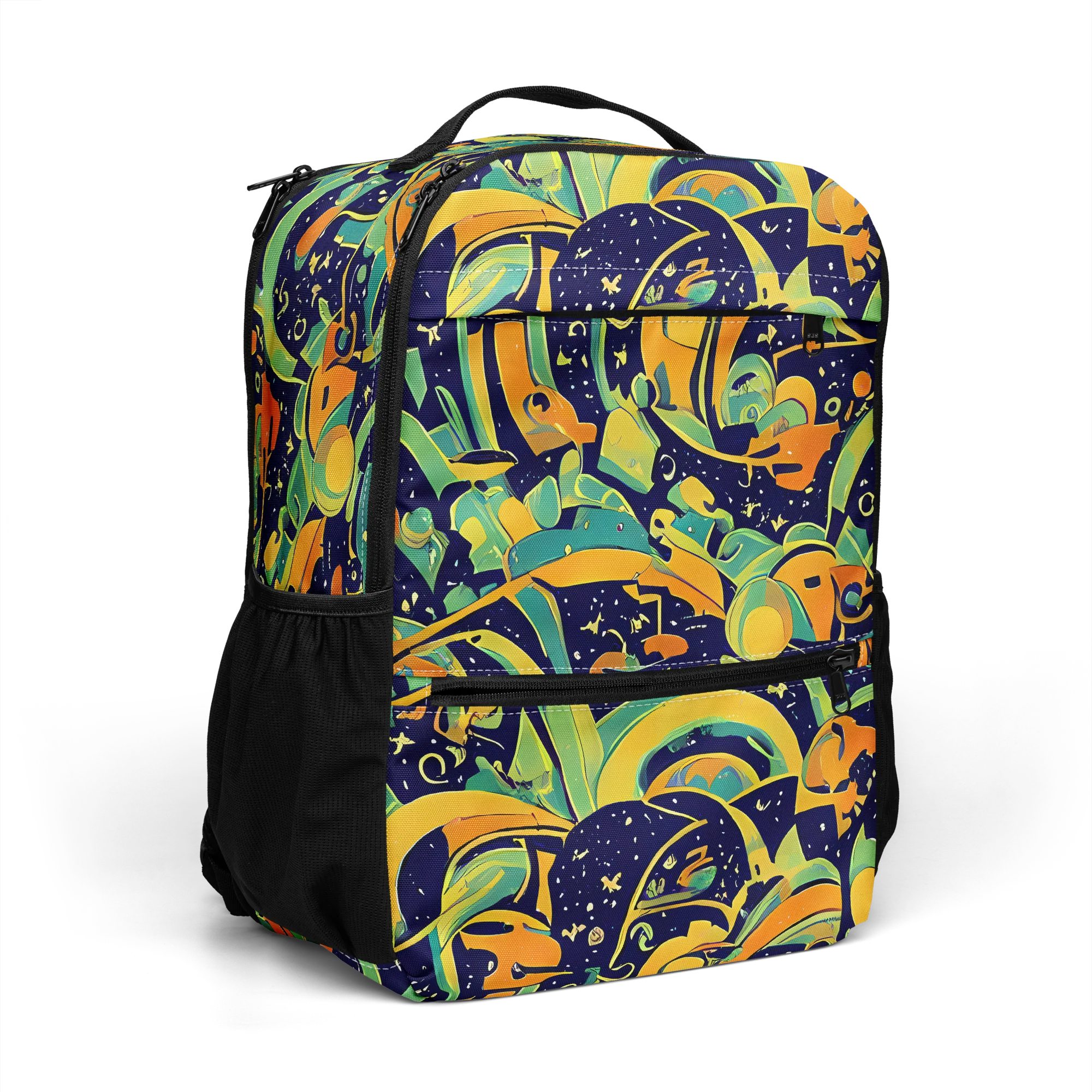 Jungle Voltage on Utility Backpack — Right Front