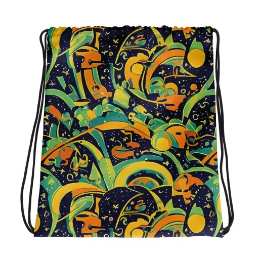 Jungle Voltage on a Drawstring Bag