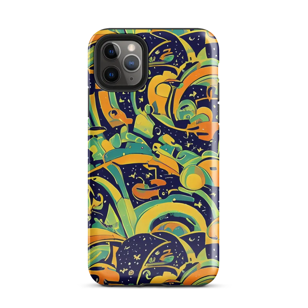 Jungle Voltage on Tough Case for iPhone® — Front