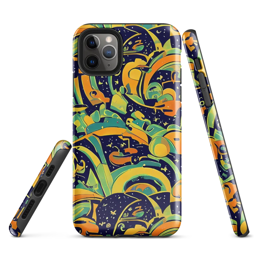 Jungle Voltage on Tough Case for iPhone® — Front