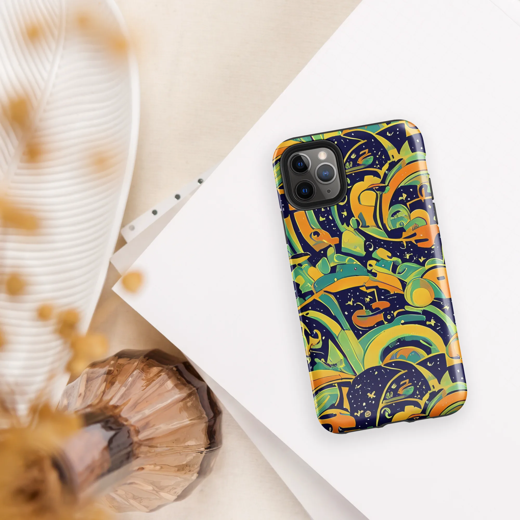 Jungle Voltage on Tough Case for iPhone® — Front
