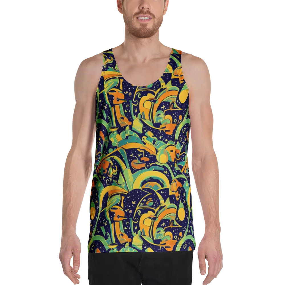 Jungle Voltage on Men's Tank Top — Front