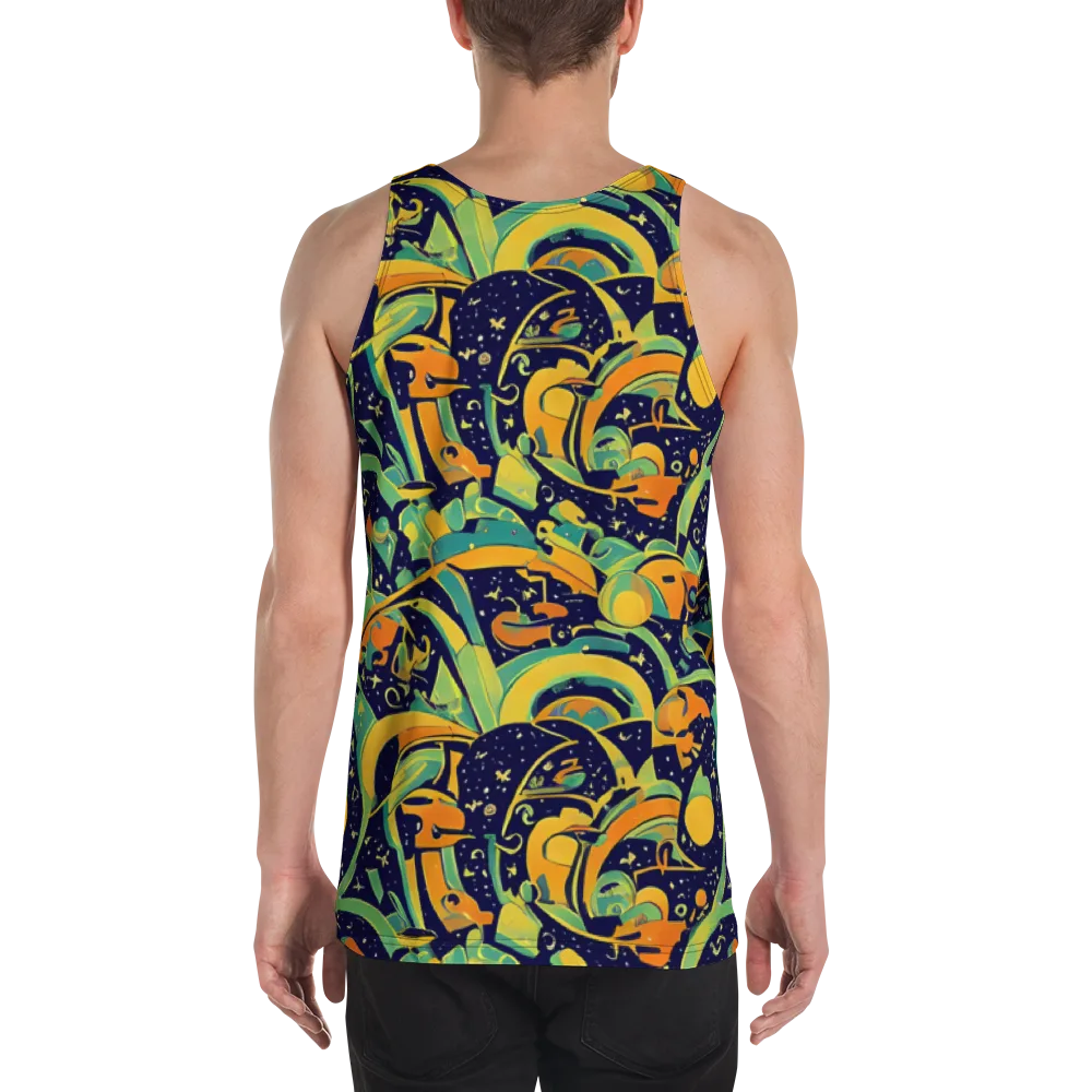 Jungle Voltage on Men's Tank Top — Back