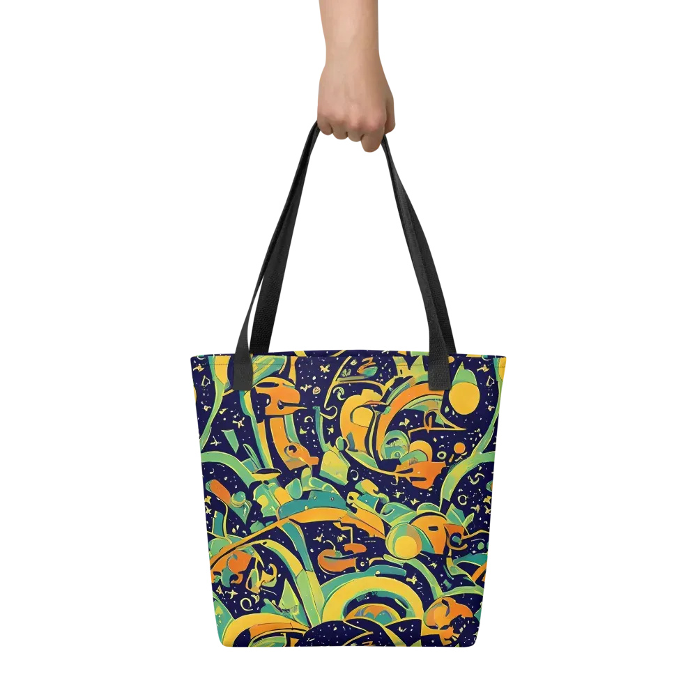 Jungle Voltage on Tote Bag — Front