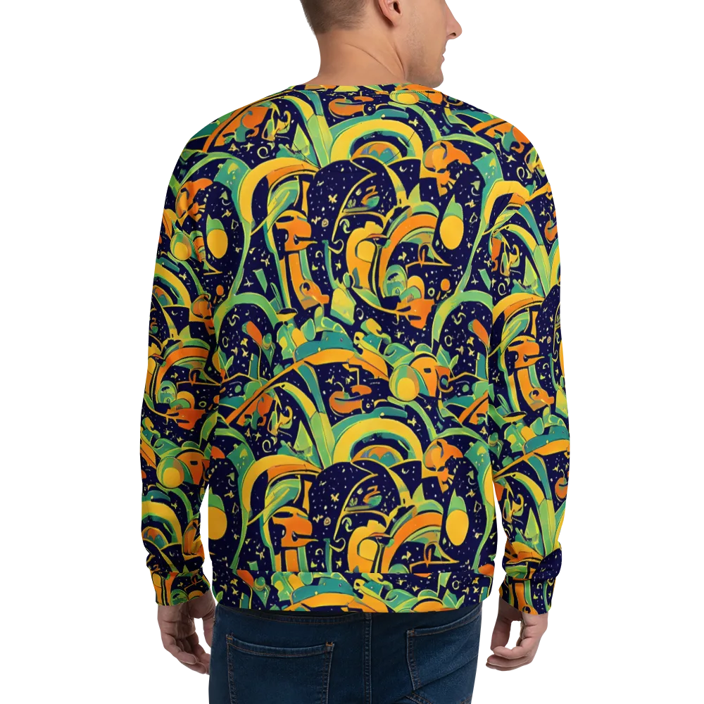 Jungle Voltage on Sweatshirt — Back