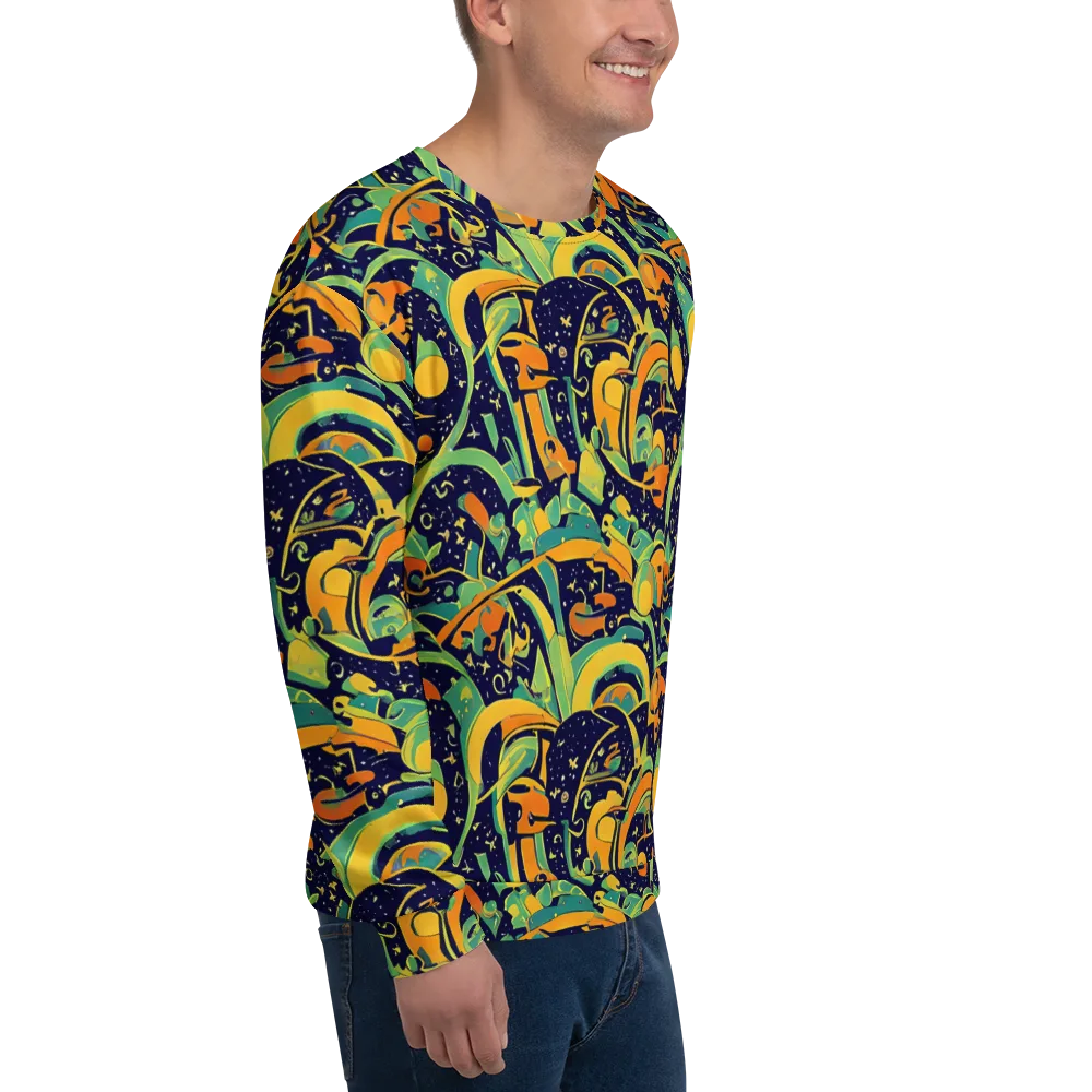 Jungle Voltage on Sweatshirt — Right Front