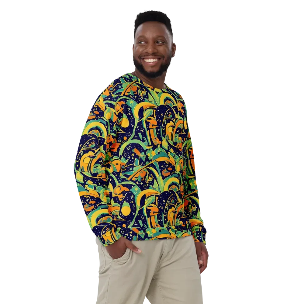 Jungle Voltage on Sweatshirt — Front