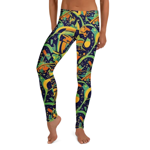 Jungle Voltage on a Leggings