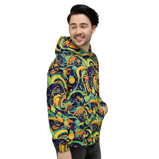 Jungle Voltage on a Hoodie