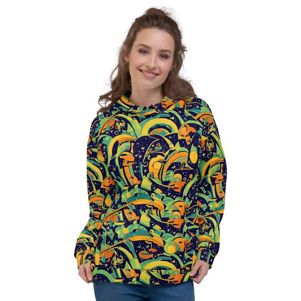Jungle Voltage on Hoodie — Front