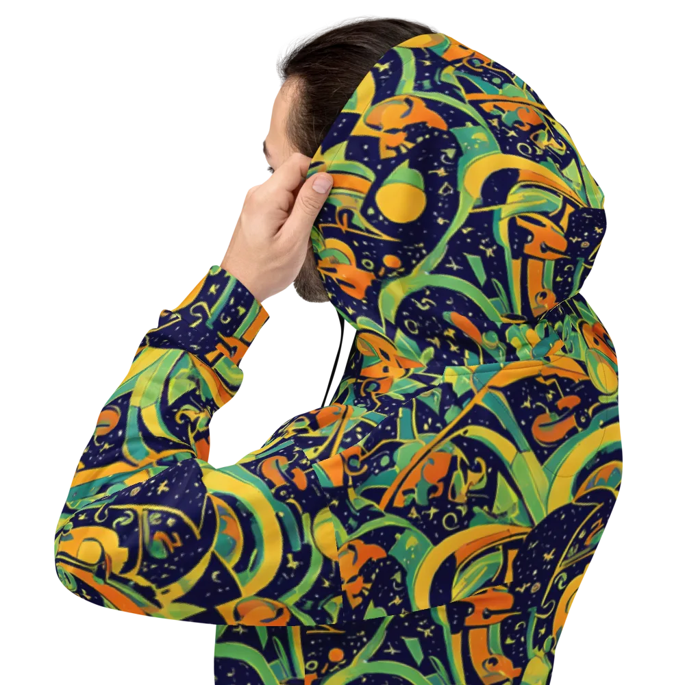 Jungle Voltage on Hoodie — Back