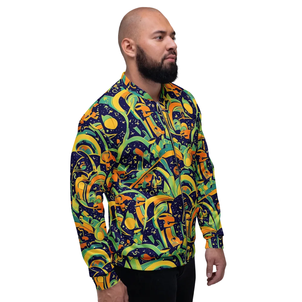 Jungle Voltage on Bomber Jacket — Right