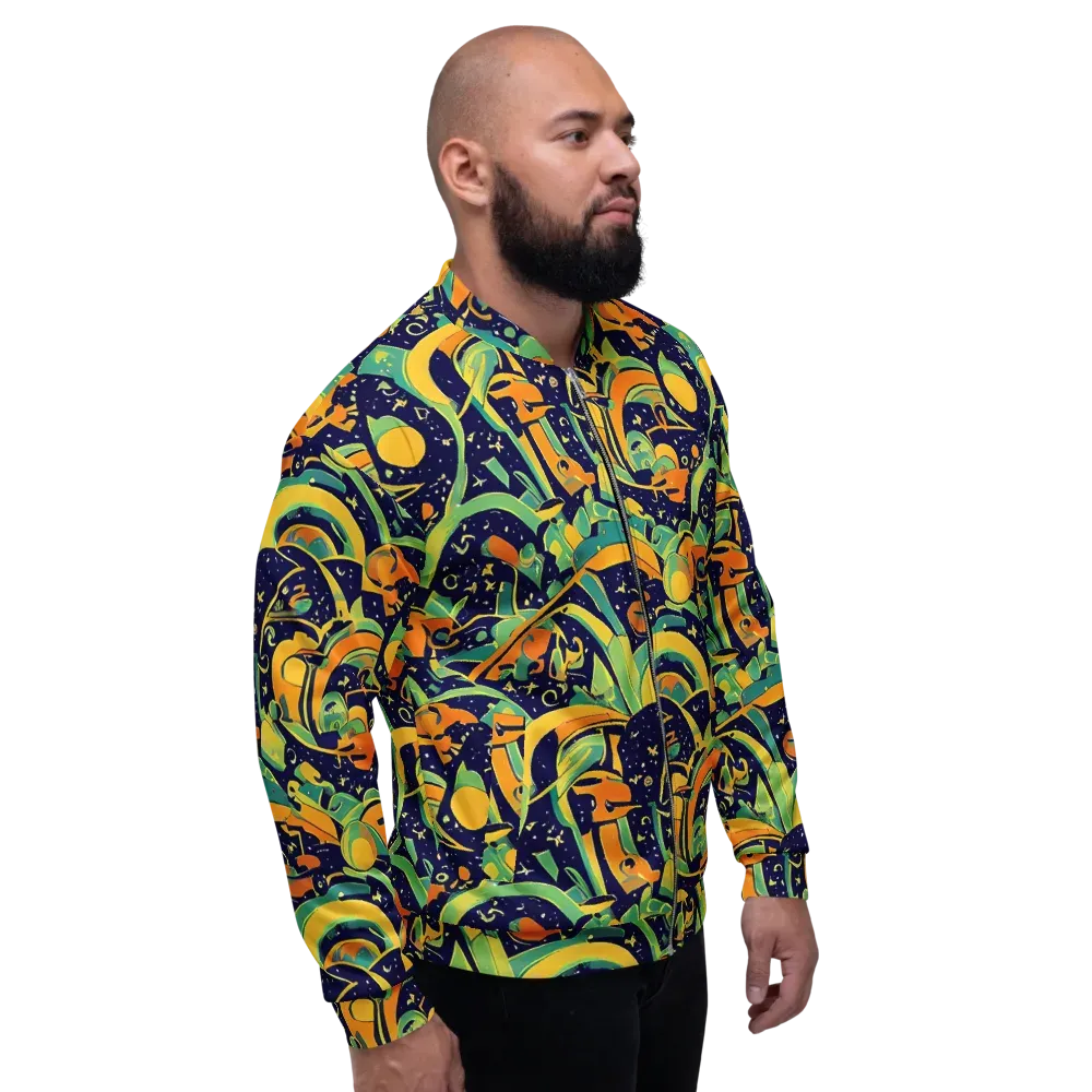 Jungle Voltage on Bomber Jacket — Right