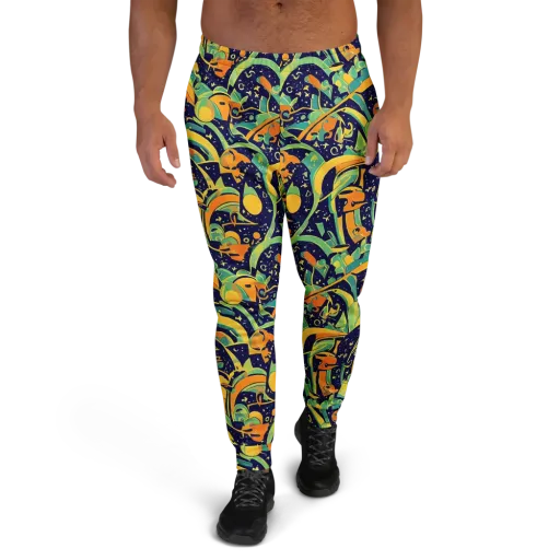 Jungle Voltage on a Men's Joggers