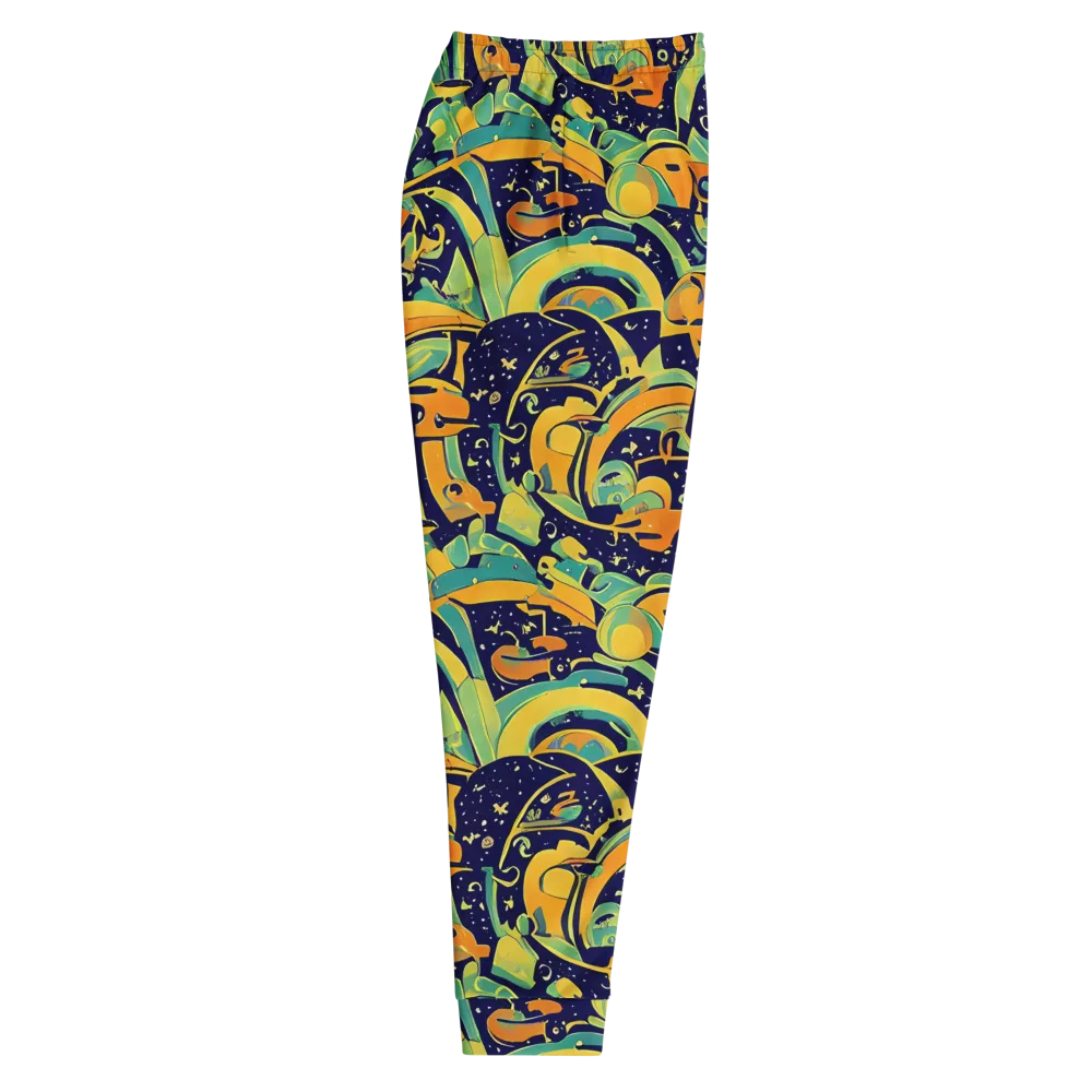 Jungle Voltage on Men's Joggers — Right