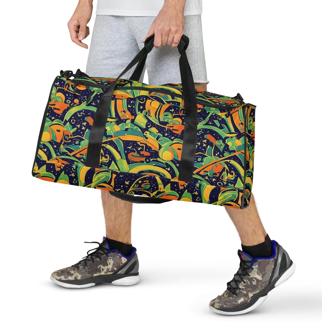 Jungle Voltage on Duffle Bag — Front