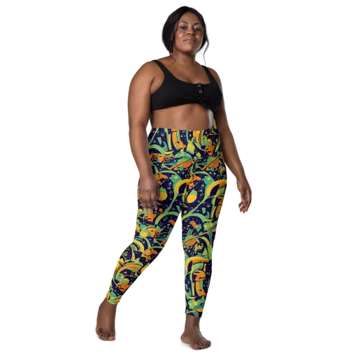 Jungle Voltage on a Leggings with Pockets