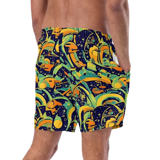 Jungle Voltage on a Swim Trunks