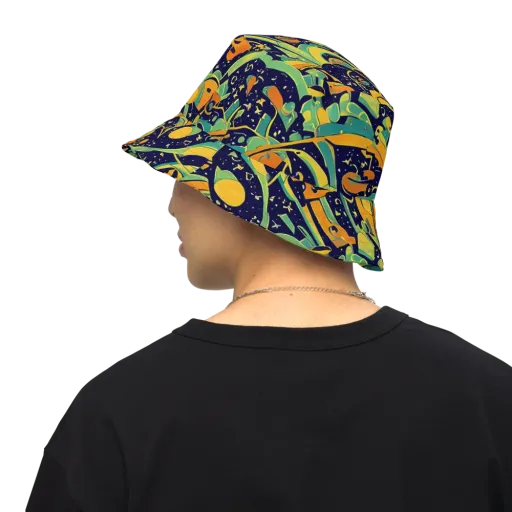 Jungle Voltage on a Reversible Bucket Hat