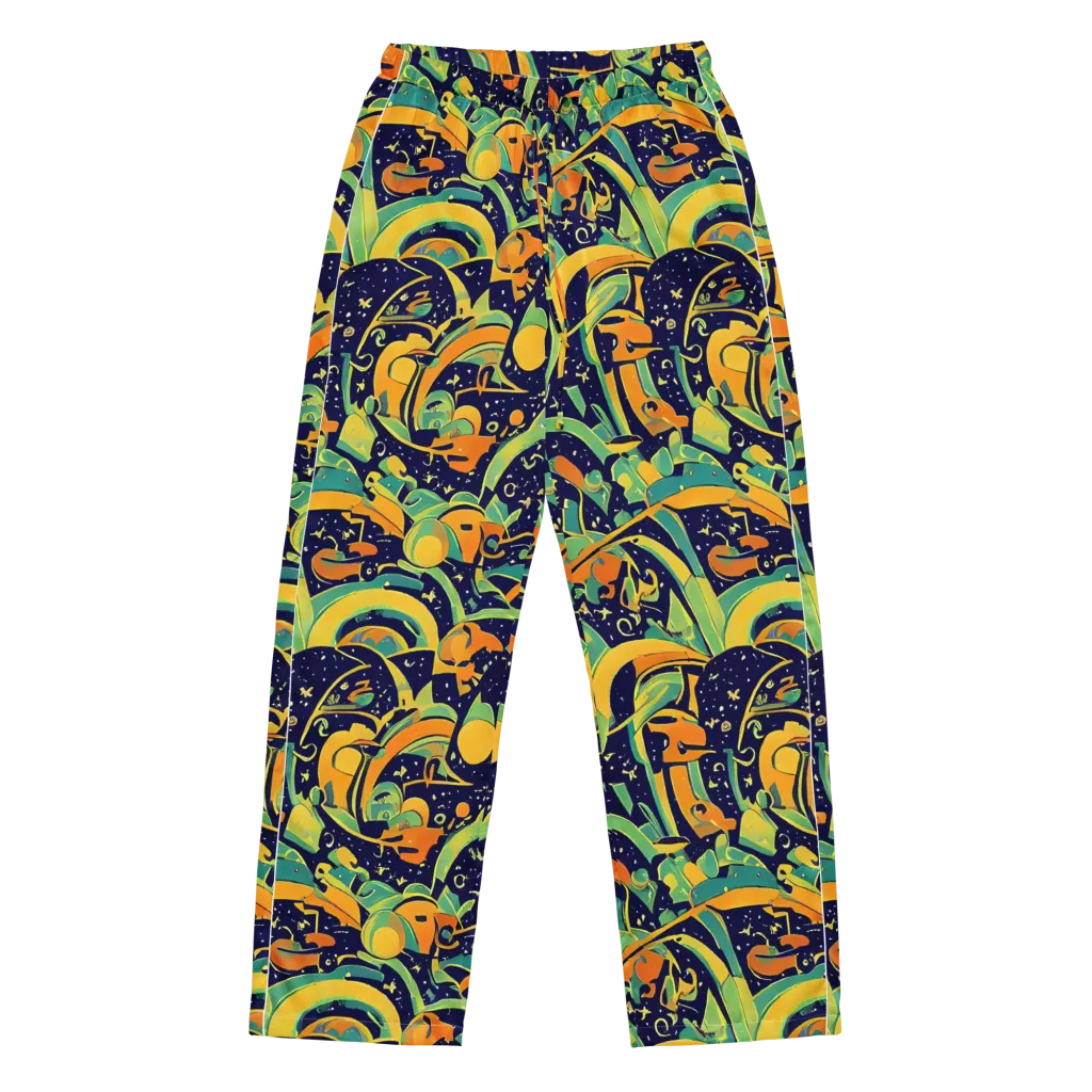 Jungle Voltage on Women's Pajama Pants — Front
