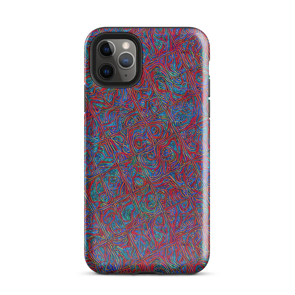 Kinetic Mosaic on Tough Case for iPhone® — Front