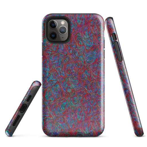 Kinetic Mosaic on a Tough Case for iPhone®