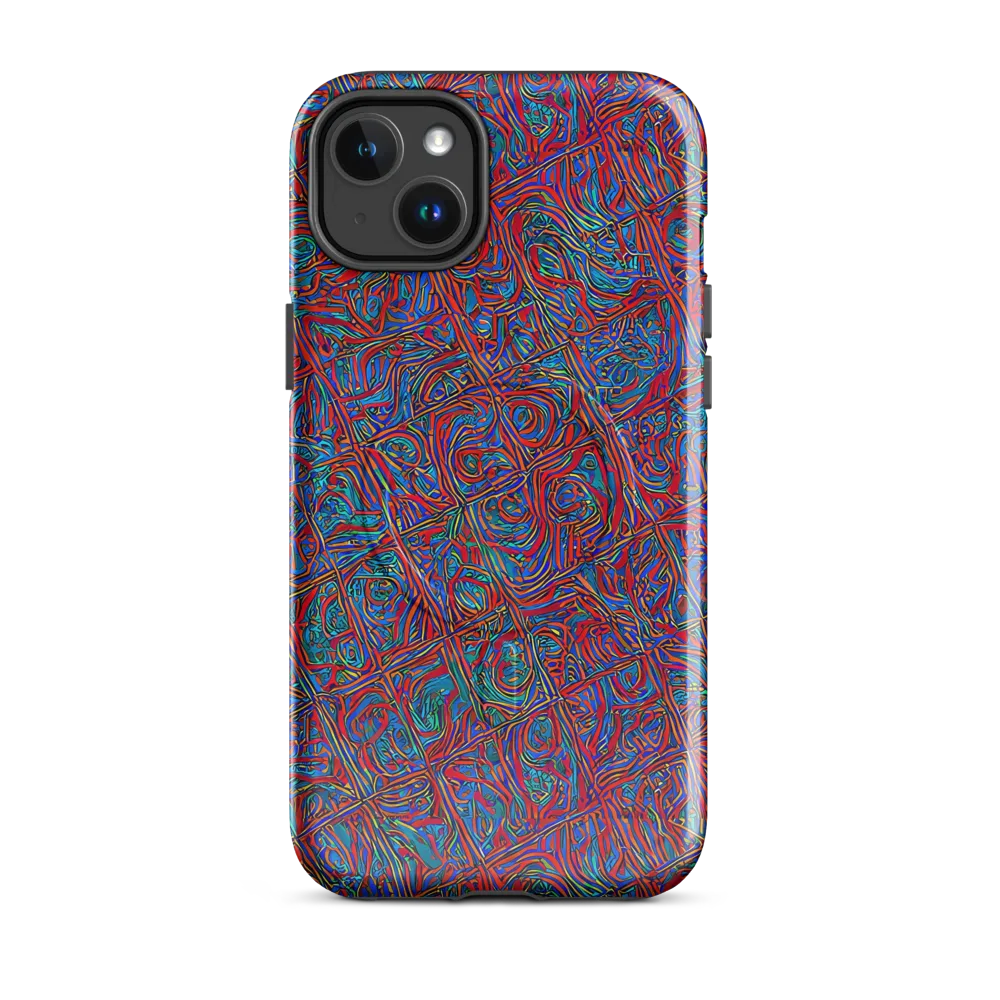 Kinetic Mosaic on MagSafe Tough Case for iPhone® — Front