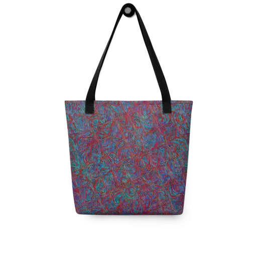 Kinetic Mosaic on a Tote Bag