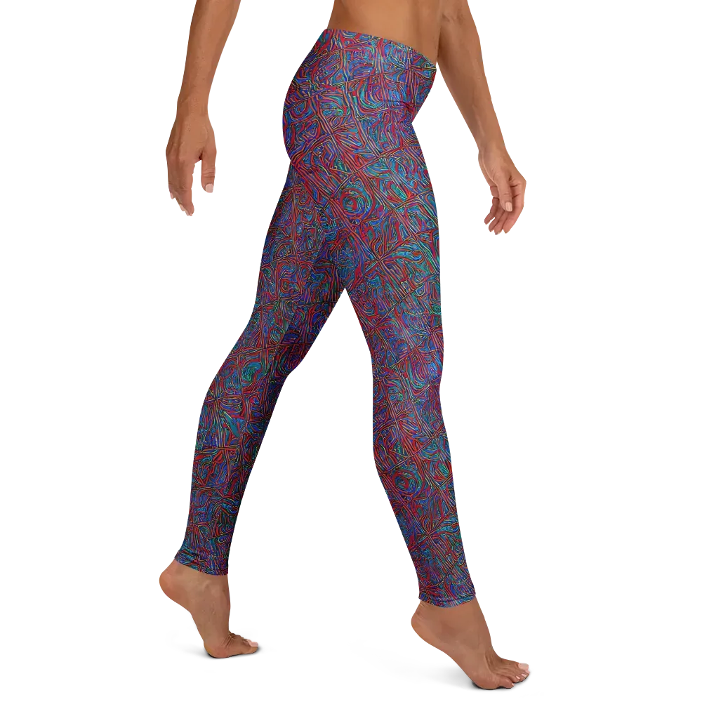 Kinetic Mosaic on Leggings — Right