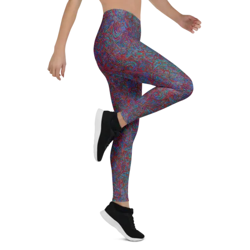 Kinetic Mosaic on a Leggings