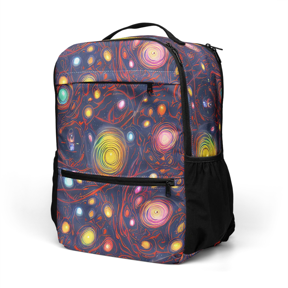 Molten Constellation on Utility Backpack — Left Front
