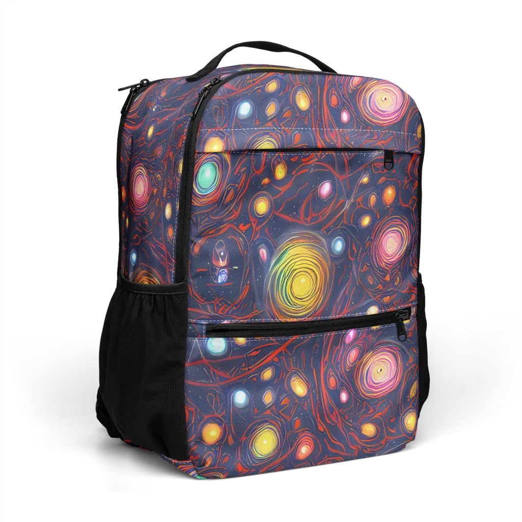 Molten Constellation on Utility Backpack — Right Front