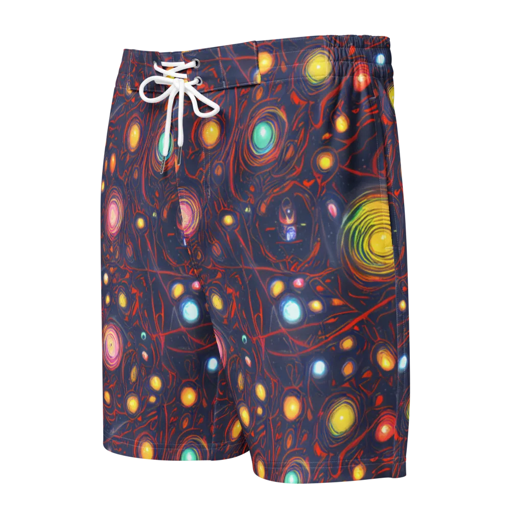 Molten Constellation on Men's Board Shorts — Front