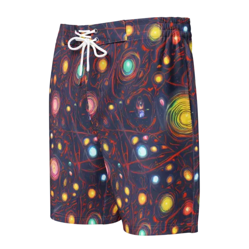Molten Constellation on a Men's Board Shorts