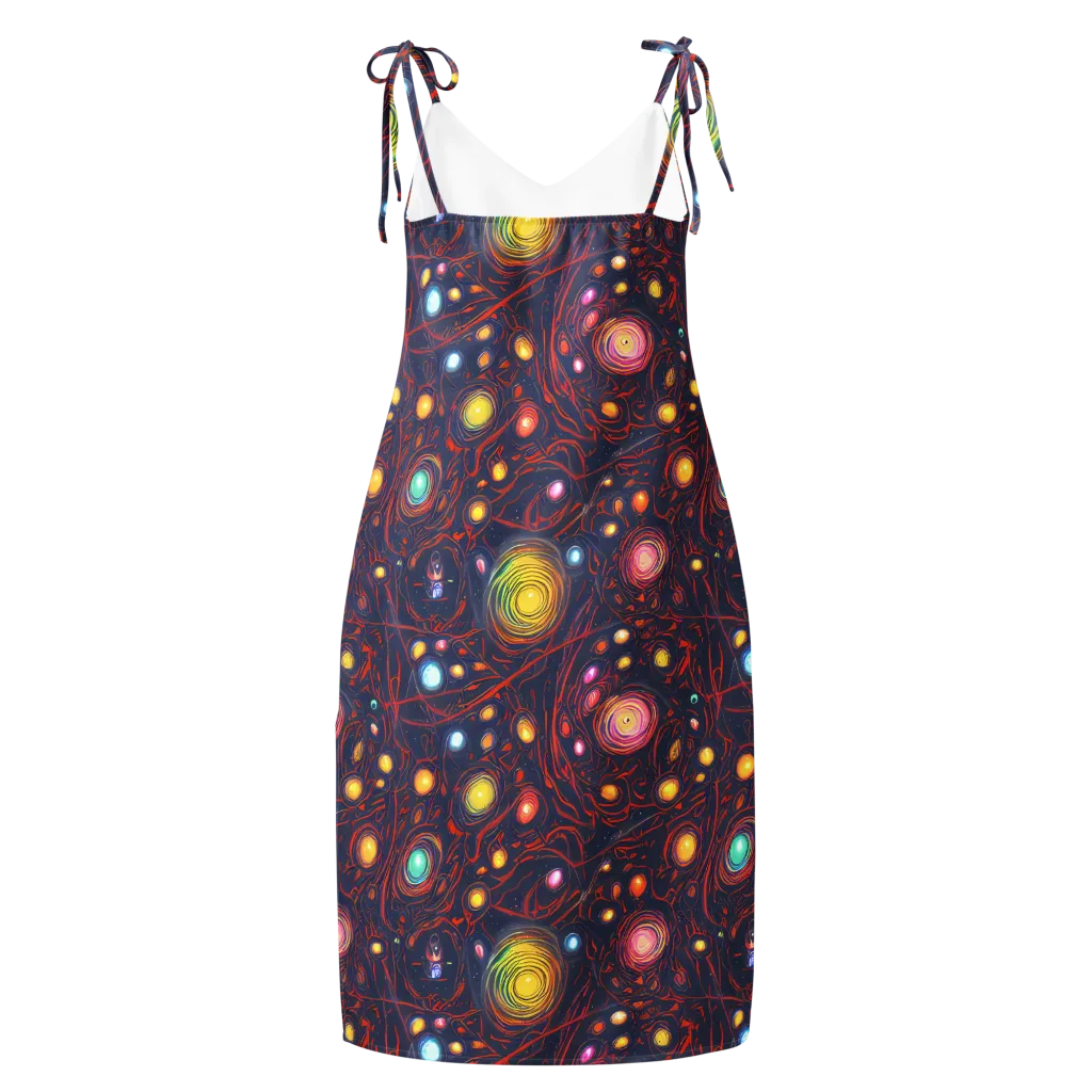 Molten Constellation on Slip Dress — Back