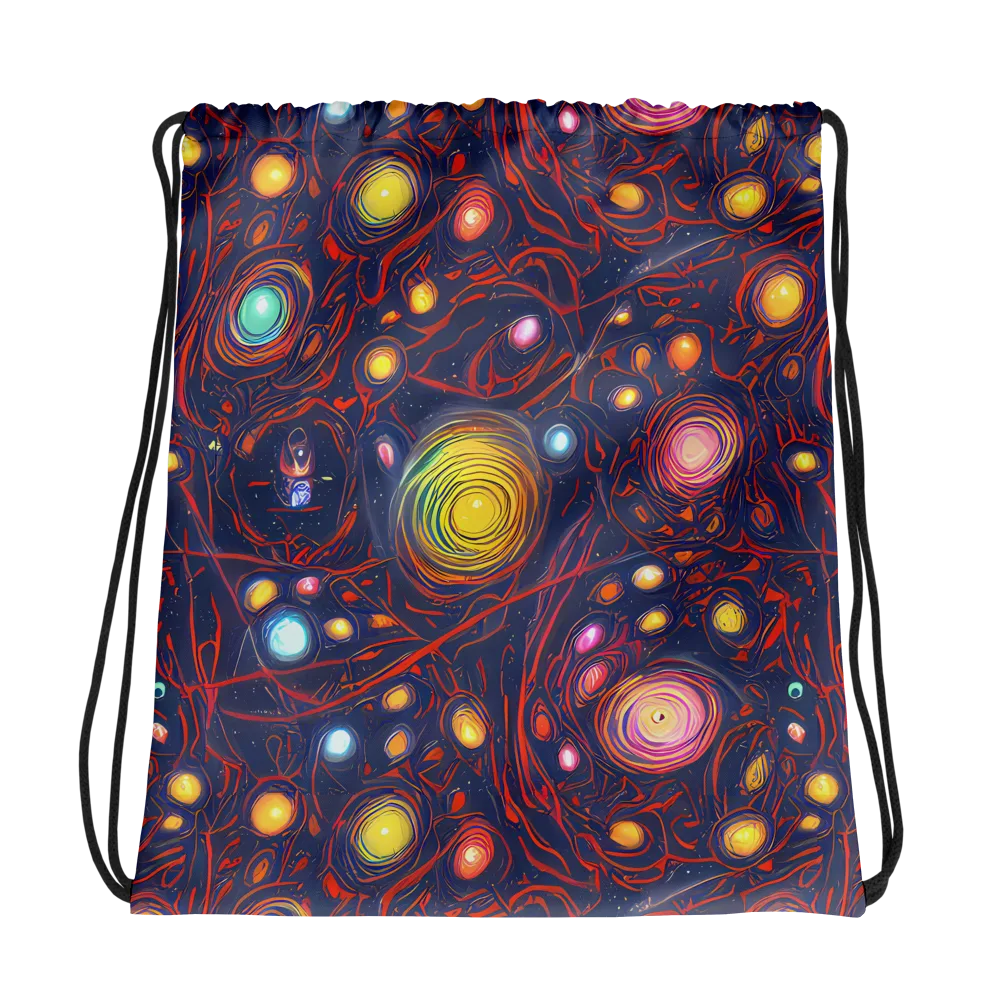 Molten Constellation on Drawstring Bag — Photo