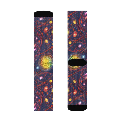 Molten Constellation on a Socks