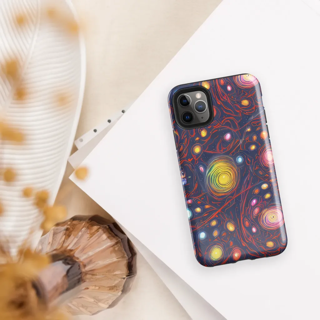 Molten Constellation on Tough Case for iPhone® — Front