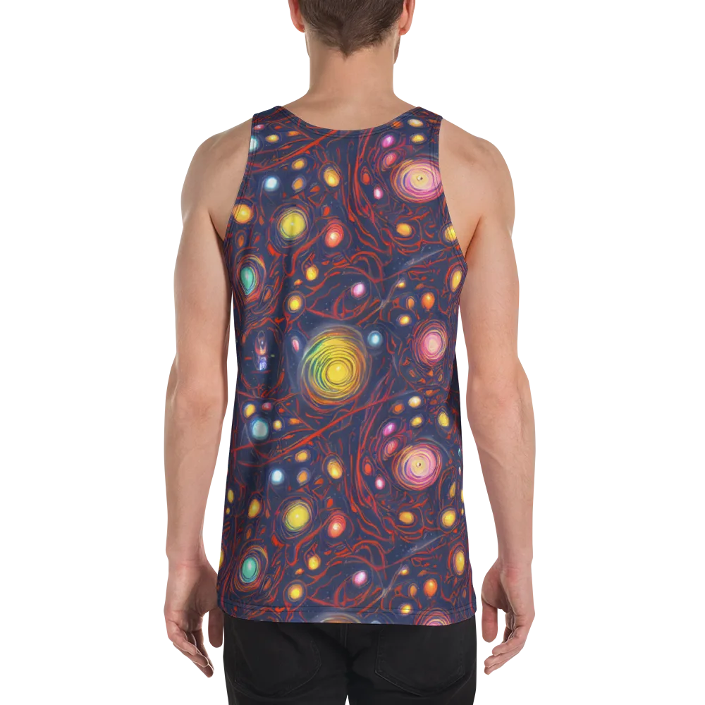 Molten Constellation on Men's Tank Top — Back