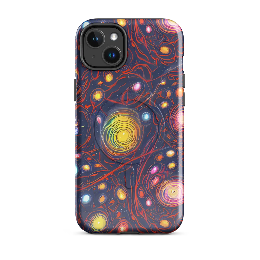 Molten Constellation on MagSafe Tough Case for iPhone® — Front