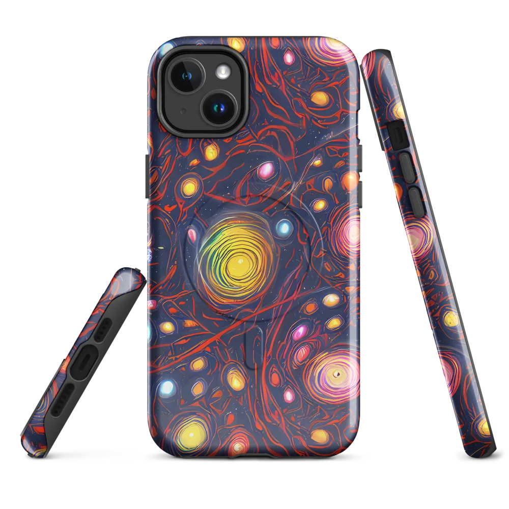 Molten Constellation on MagSafe Tough Case for iPhone® — Front