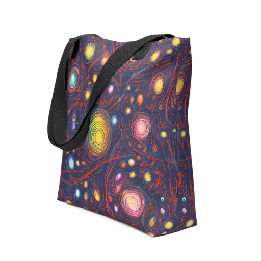 Molten Constellation on a Tote Bag
