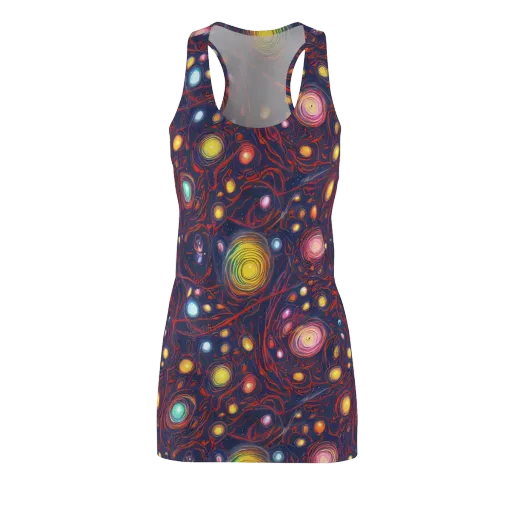 Molten Constellation on a Racerback Dress
