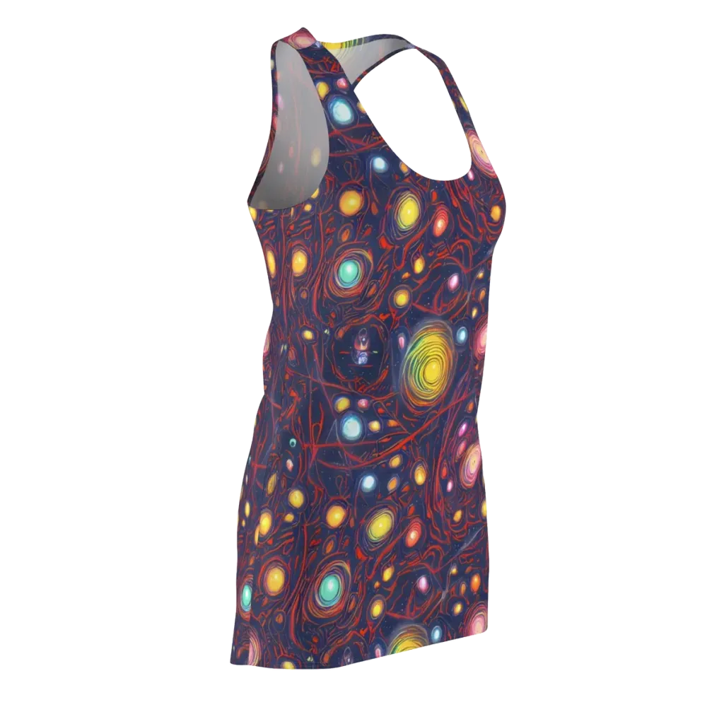 Molten Constellation on Racerback Dress — Front Side