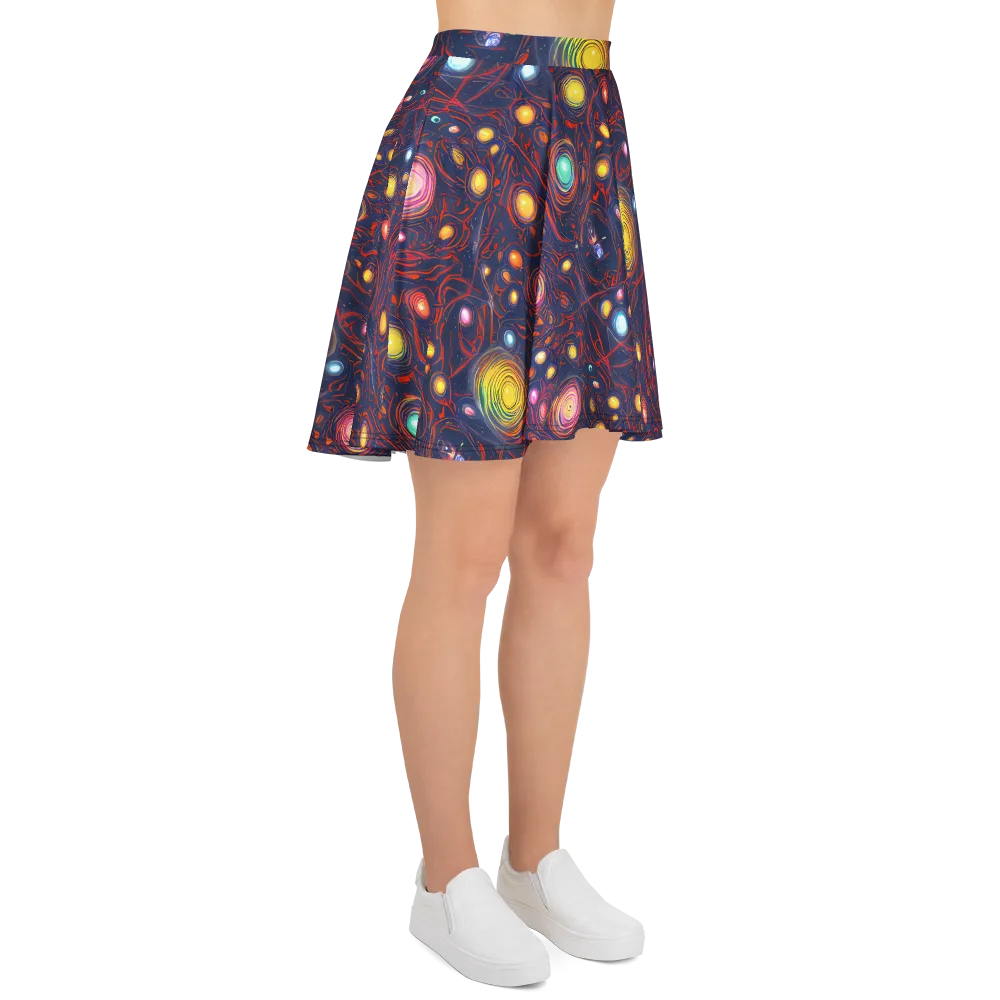Molten Constellation on Skater Skirt — Right