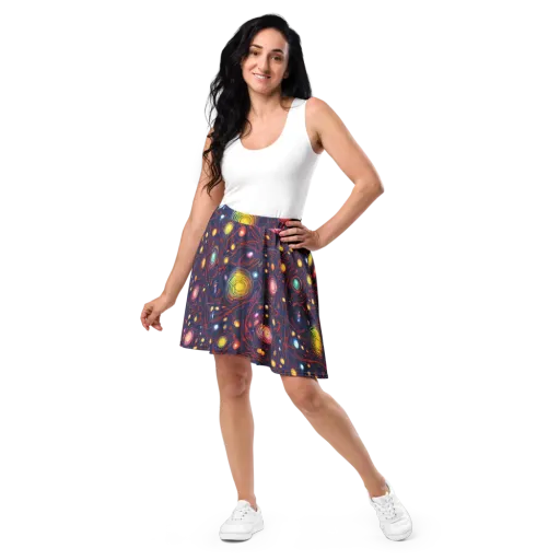 Molten Constellation on a Skater Skirt