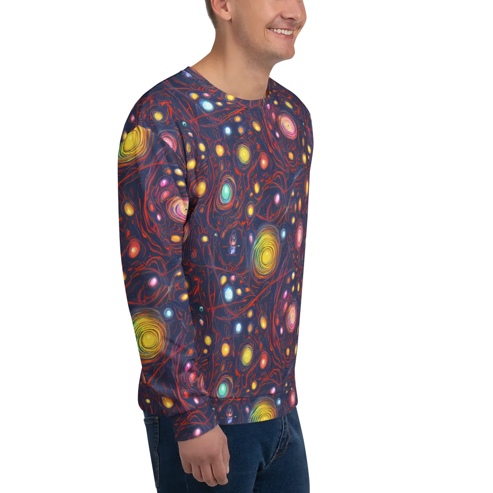 Molten Constellation on Sweatshirt — Right Front