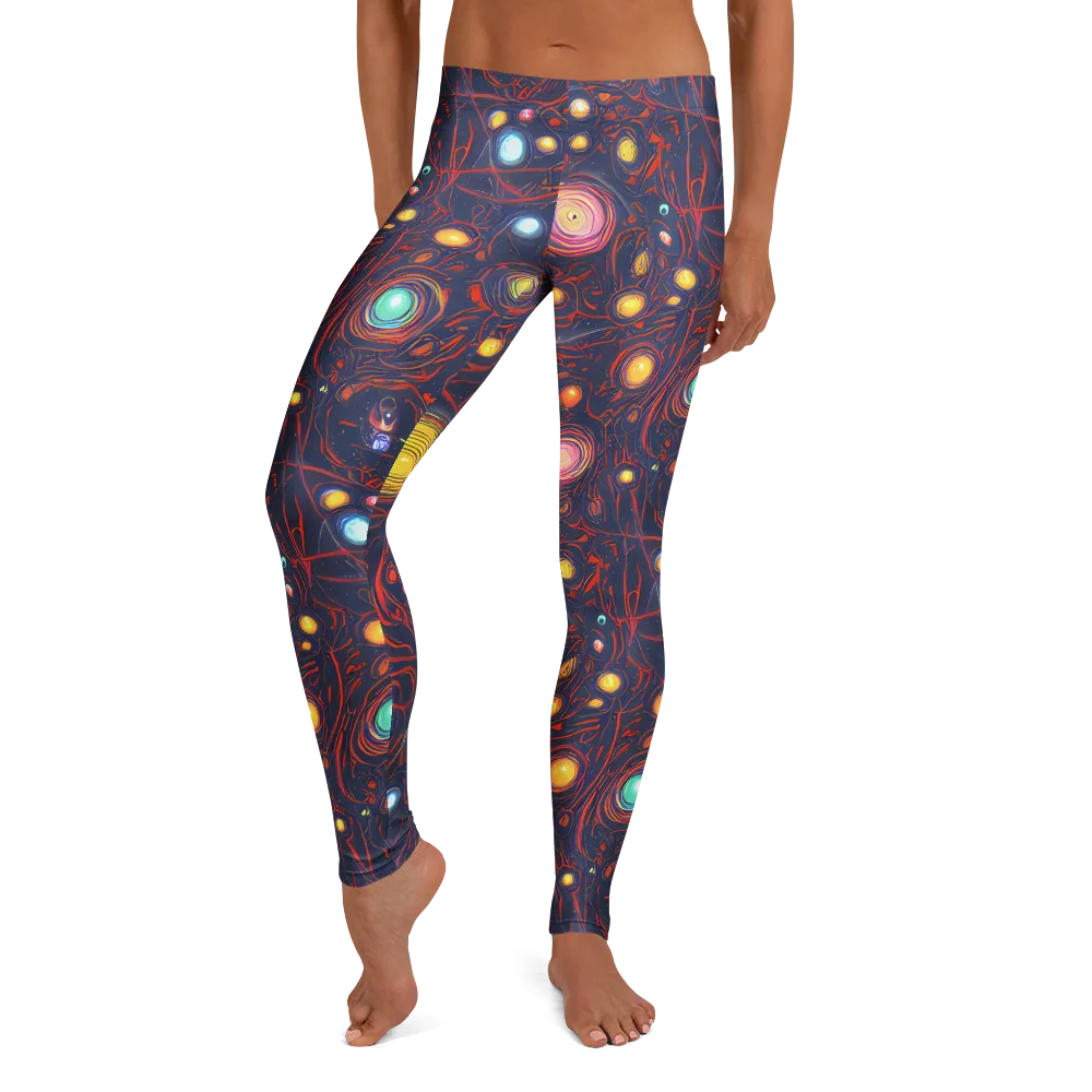 Molten Constellation on Leggings — Front